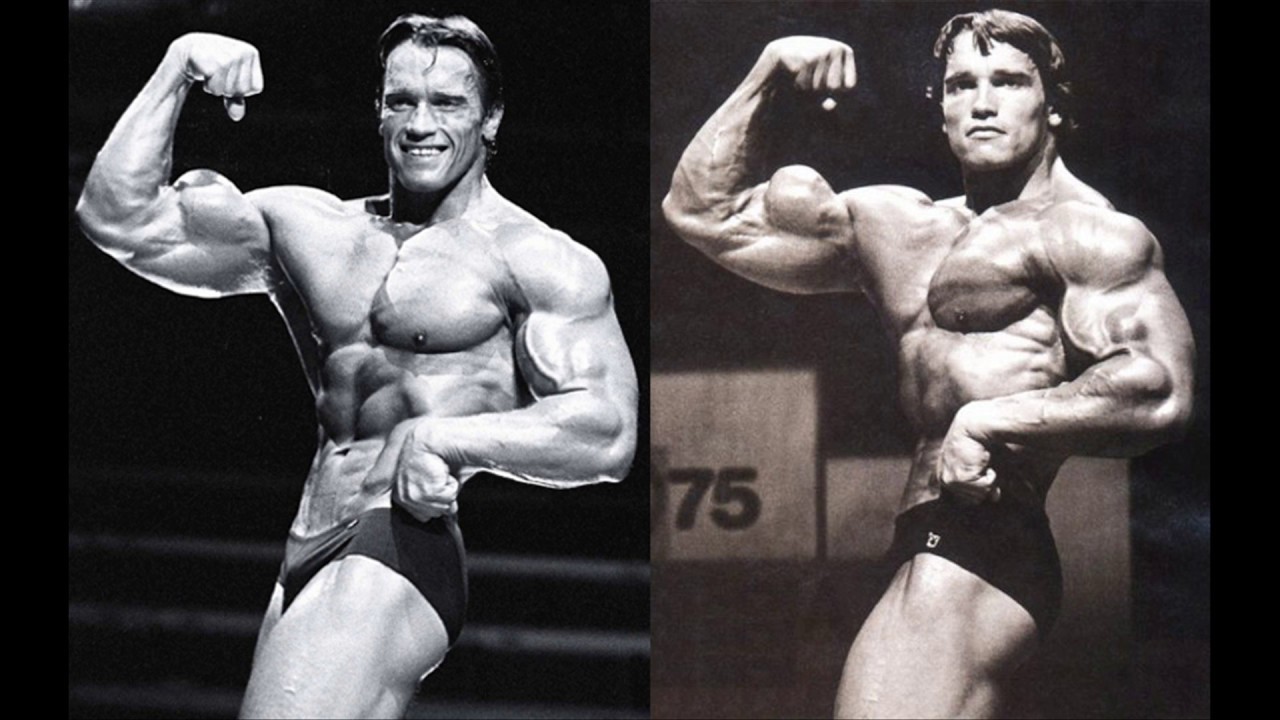 WATCH Arnold Schwarzenegger 1975 VS Arnold 1980