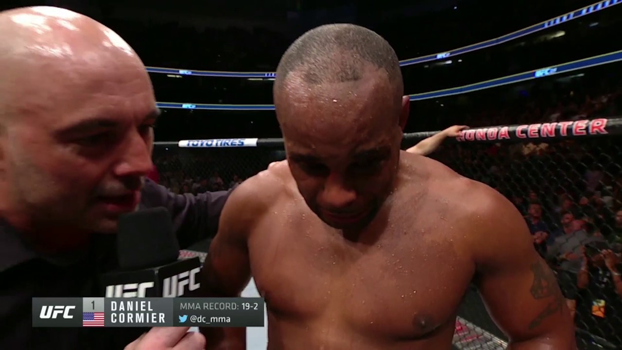 WATCH Daniel Cormier's Post KO Interview