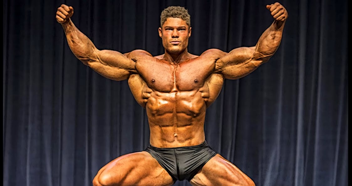 Wesley Vissers' New Pose Shows Off Crazy Definition and Creativity
