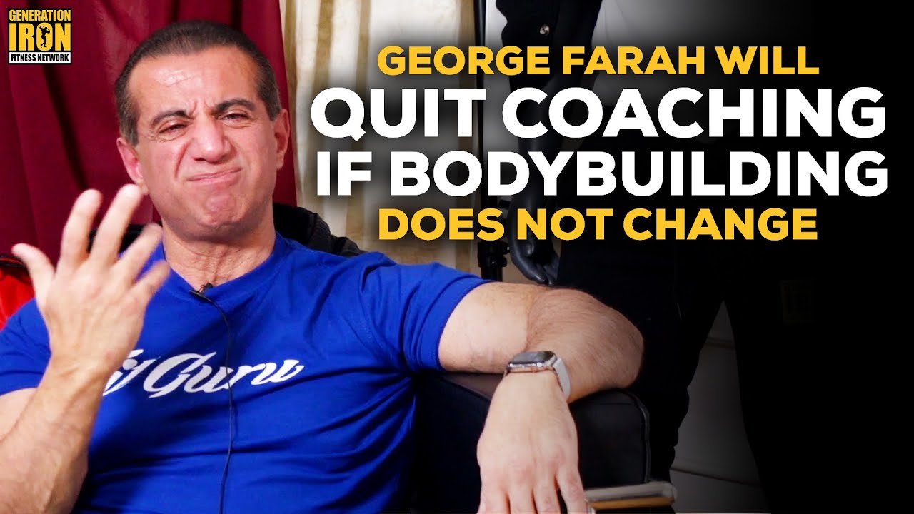Farah Reveals He Will Stop Coaching Soon If Bodybuilding Doesn't