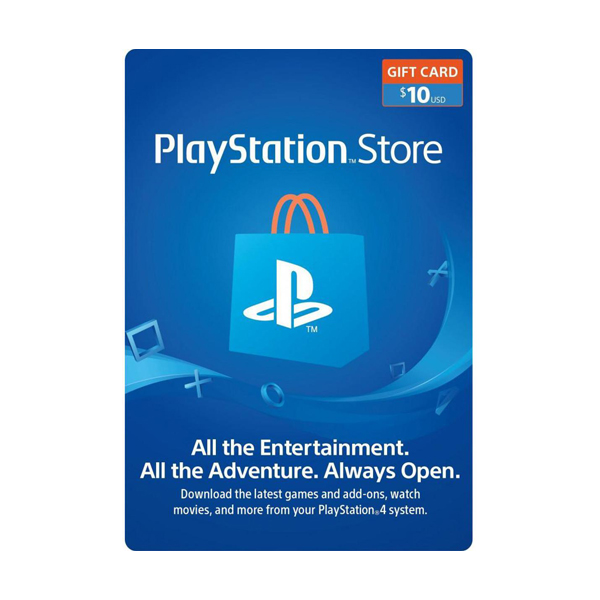 10 PlayStation Store Gift Card (USA) [Digital Code] The Game Shop