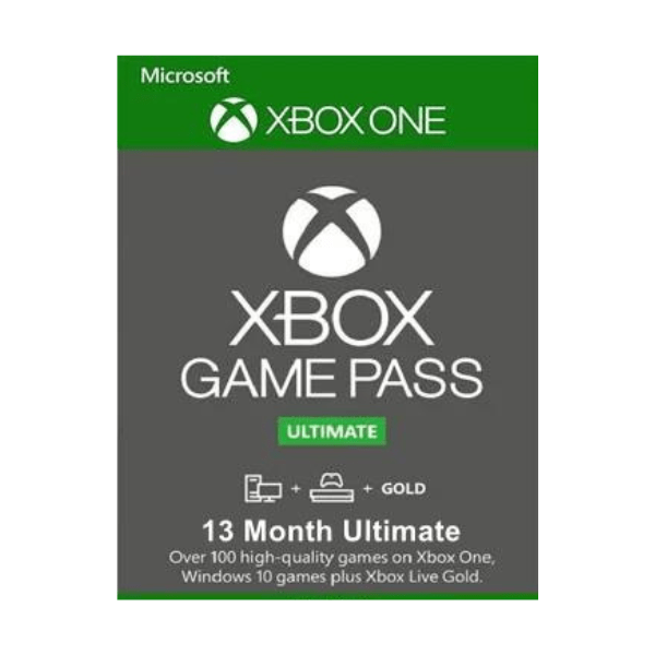 Xbox/PC Game Pass Ultimate 13 Months Membership The Game Shop