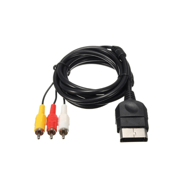 Old Skool Xbox Av Cable for The Original Xbox The Game Shop