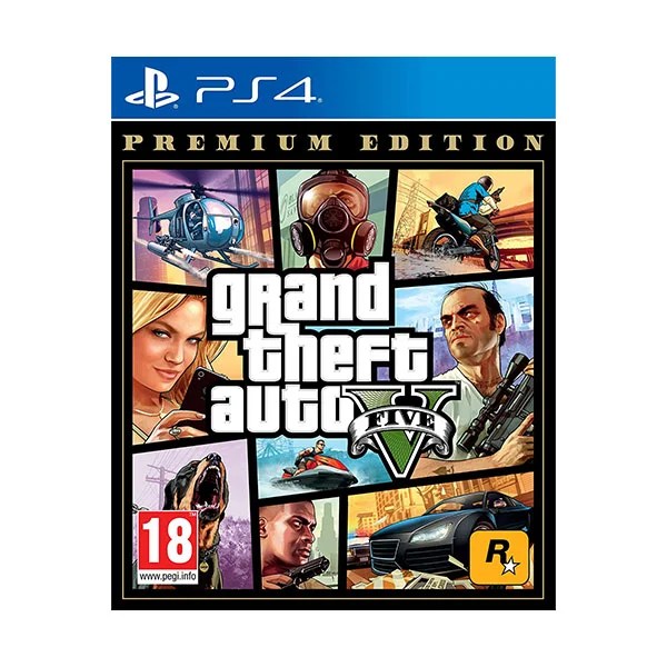Grand Theft Auto V Premium Edition PlayStation 4 (Digital Game) The