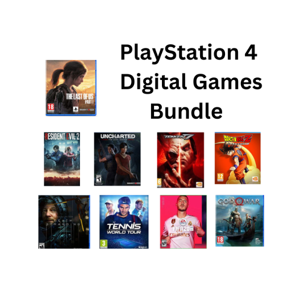 PlayStation 4 Digital Games Bundle The Game Shop