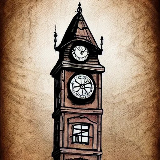 Digital Clock Tower