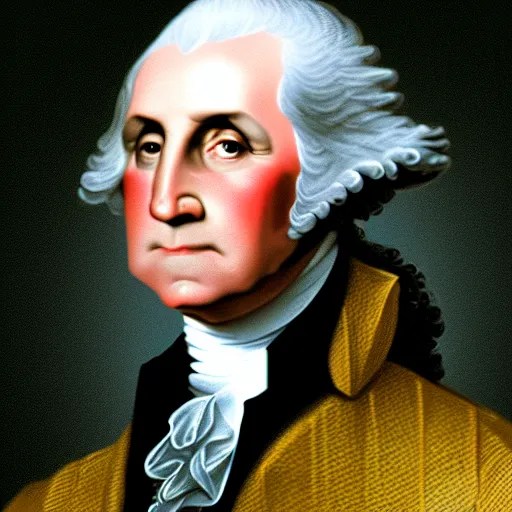 KREA photo portrait of Washington in real life kodak ultramax