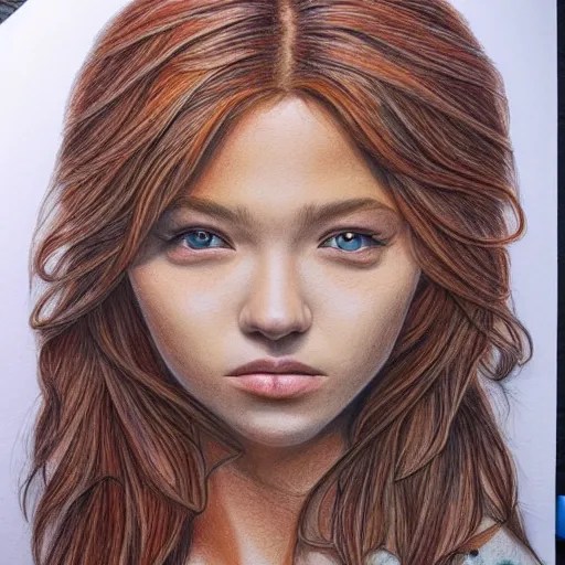 Realistic Colored Pencil Art
