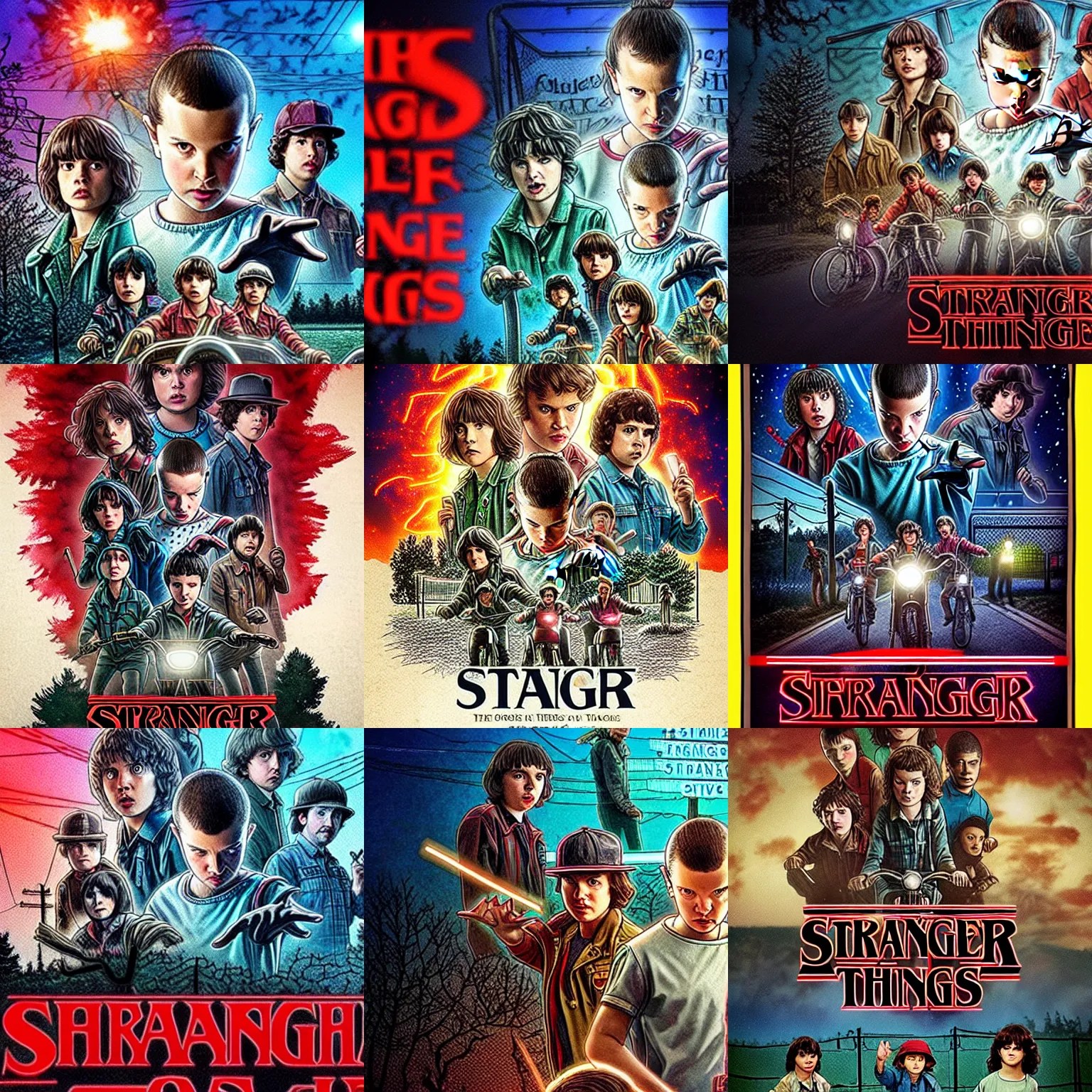 KREA the series stranger things, but it takes place in the middle ages