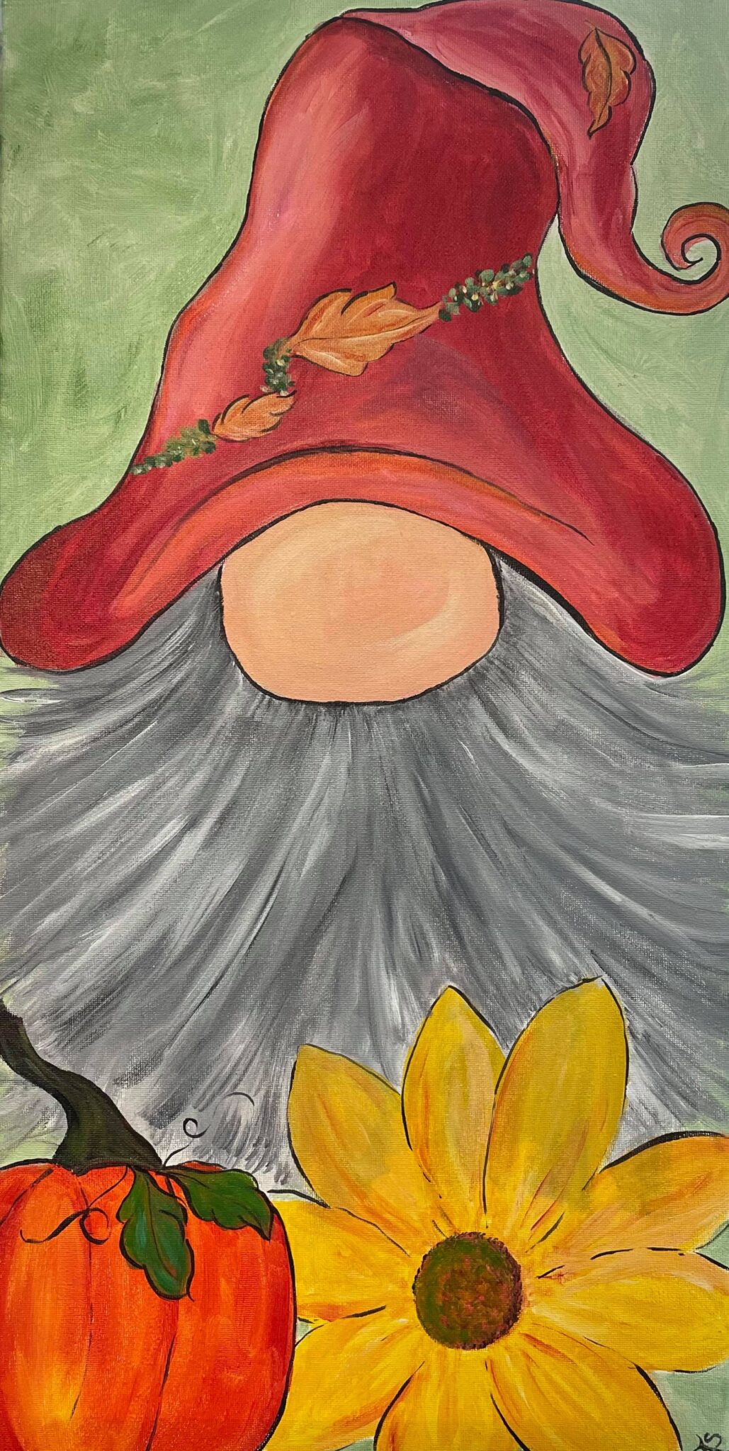 Fall Gnome Paint and Sip Generations Boutique & Art Studio