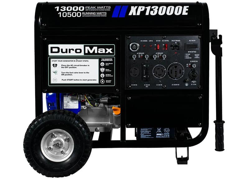 DuroMax XP13000E 10500/13000W Portable Generator