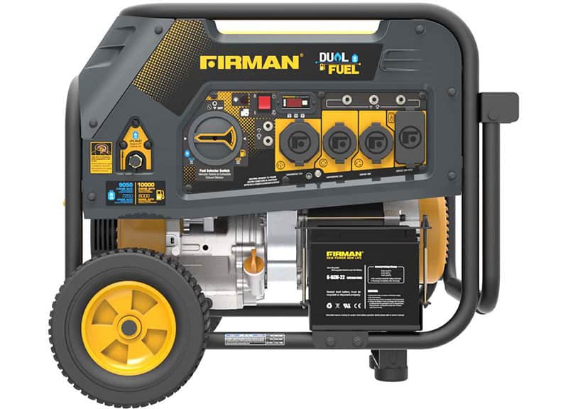 Firman H08051 10000W Dual Fuel Generator