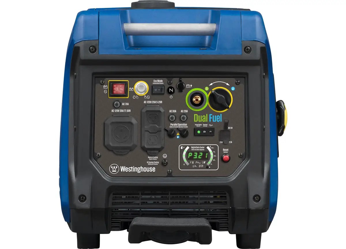 Westinghouse iGen5000DF Quiet Dual Fuel Inverter Generator