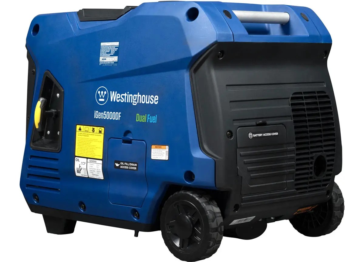 Westinghouse iGen5000DF Quiet Dual Fuel Inverter Generator