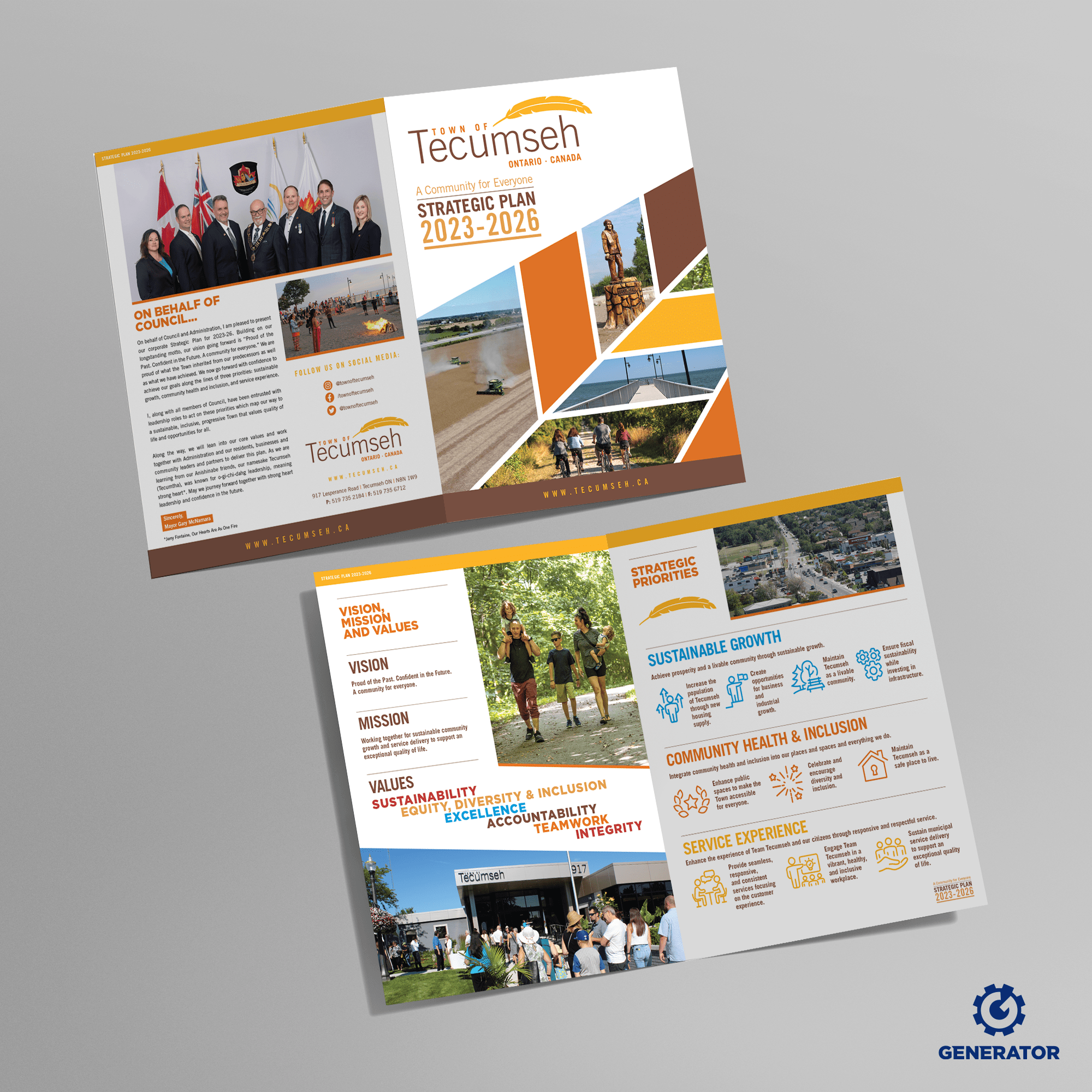 Town of Tecumseh Generator Design of Canada Inc. Windsor ON