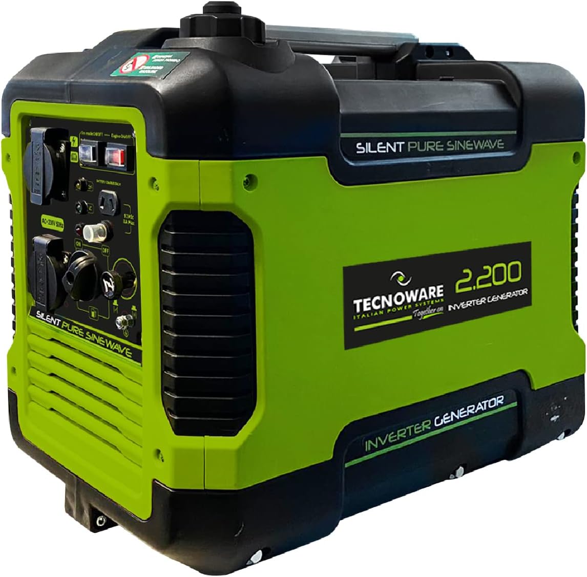 Tecnoware 2200VA Silent Inverter Generator Portable and Reliable Power