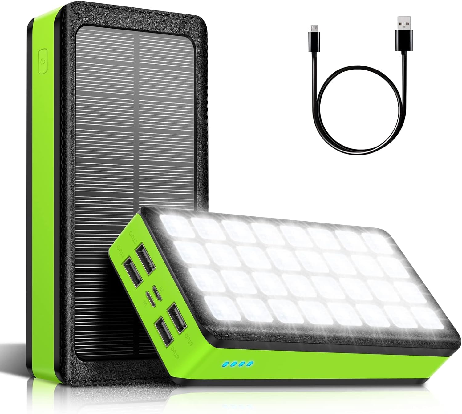 22000mAh Solar Power Bank Stay Powered Up Anywhere Portable Generators