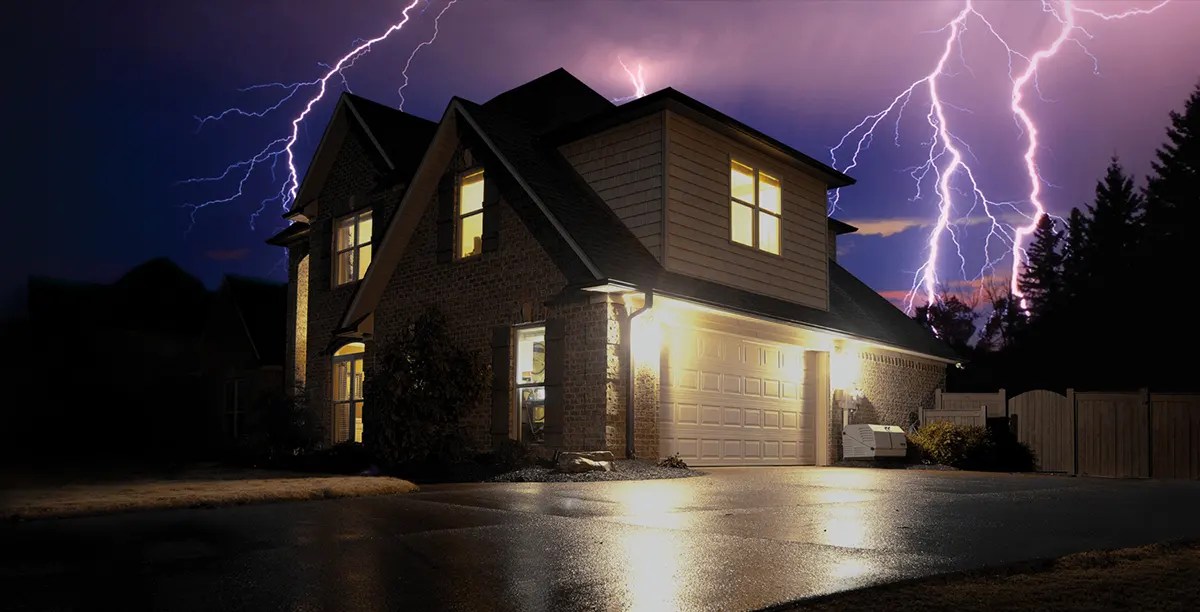 Do Generators Attract Lightning? Knowing Your Risks + Tips Generator Grid