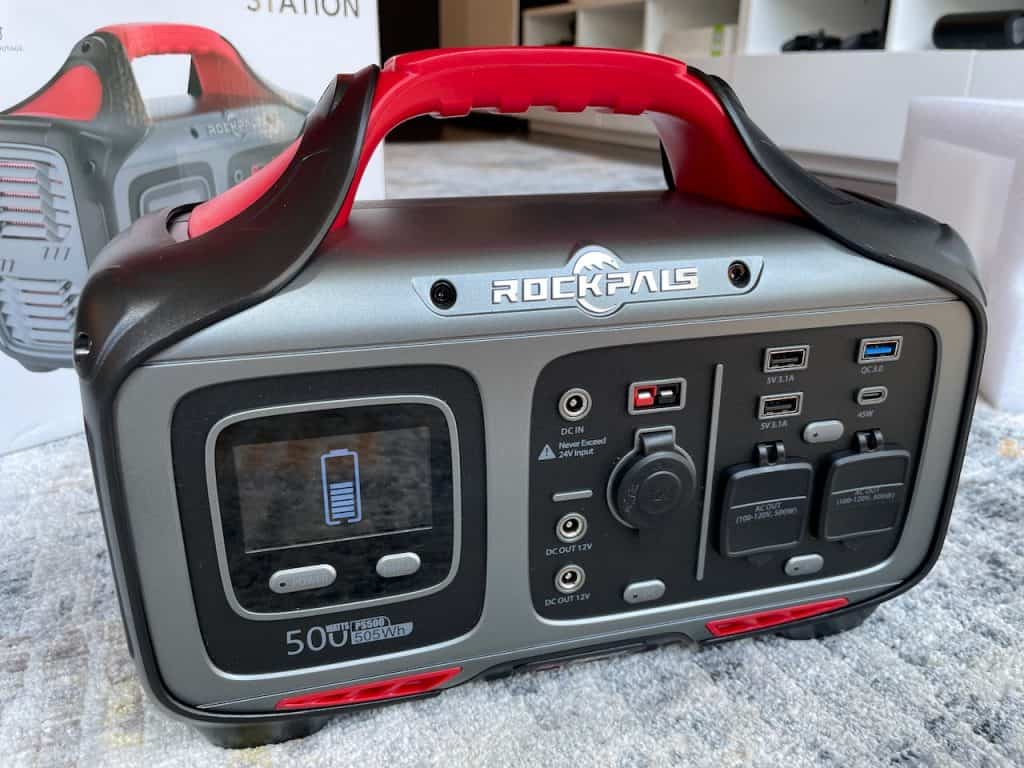 Rockpals 500w Updated Design PS500 Review Generator Grid