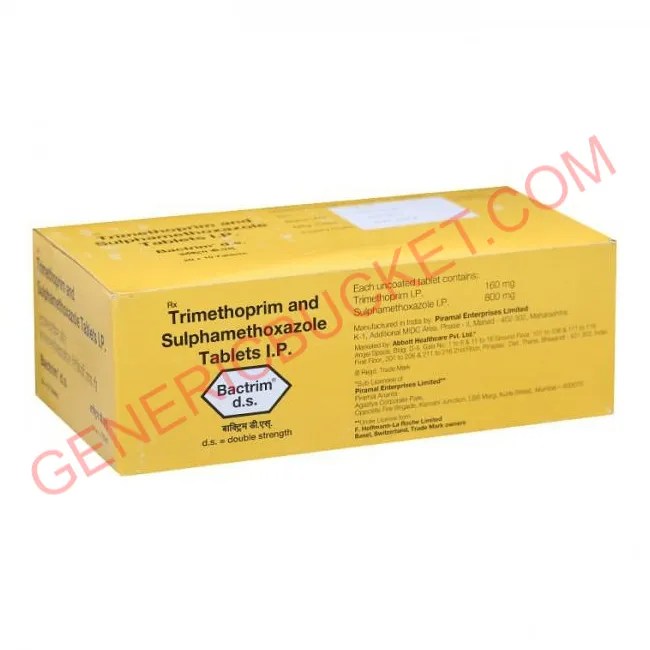Bactrim DS Sulfamethoxazole (800mg) + Trimethoprim genericbucket