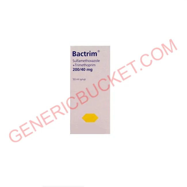 Bactrim Syrup Sulfamethoxazole (200mg) + Trimethoprim genericbucket