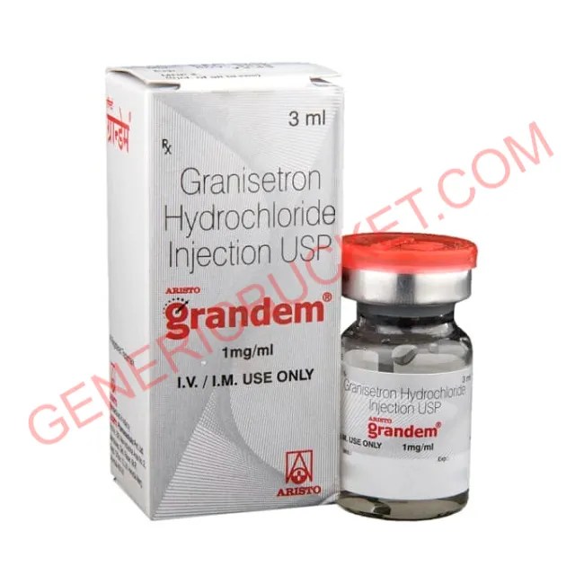 Grandem Injection 3ml Granisetron (1mg) genericbucket