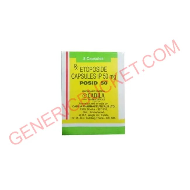 Posid 50 mg Capsule Etoposide (50mg) genericbucket