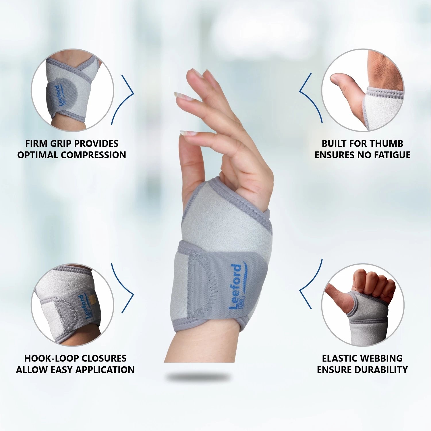 Wrist Brace Thumb Support Breathable Material 💊 Generic Seva