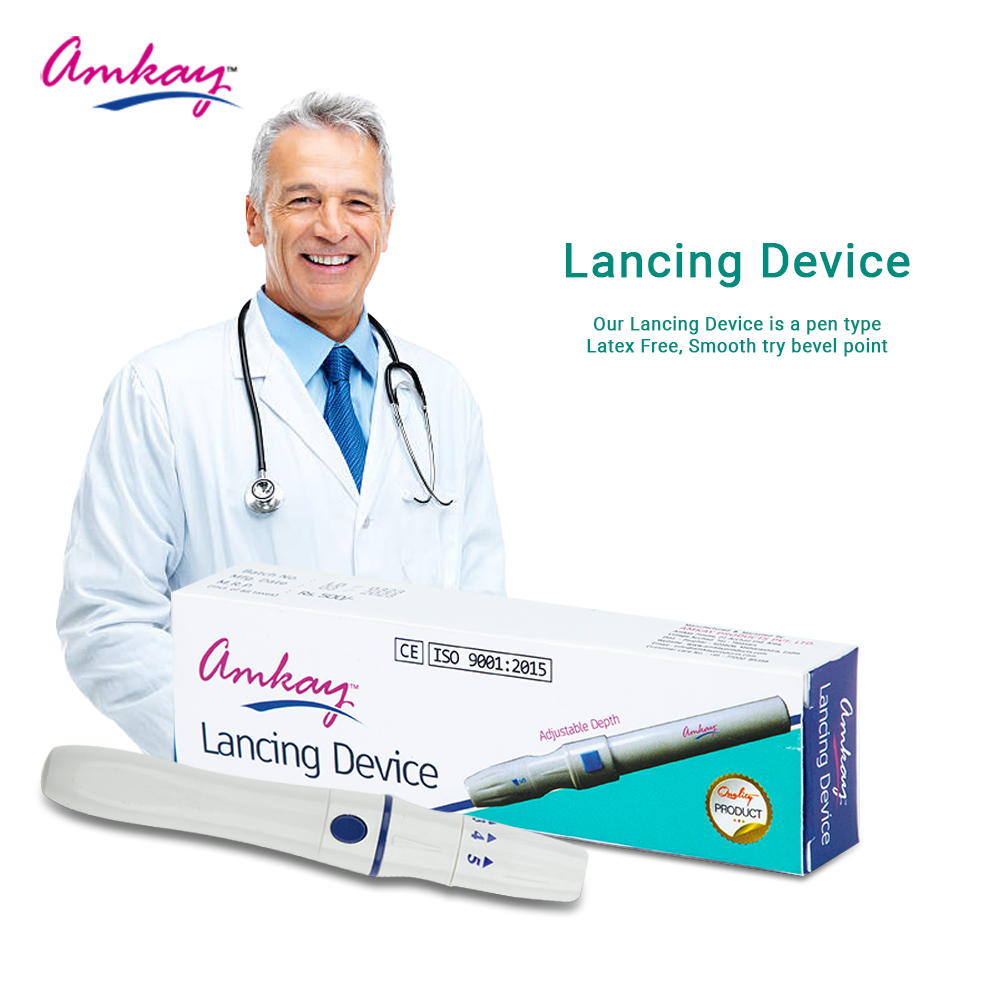 Amkay Products Adjustable Lancing Device 💊 Generic Seva