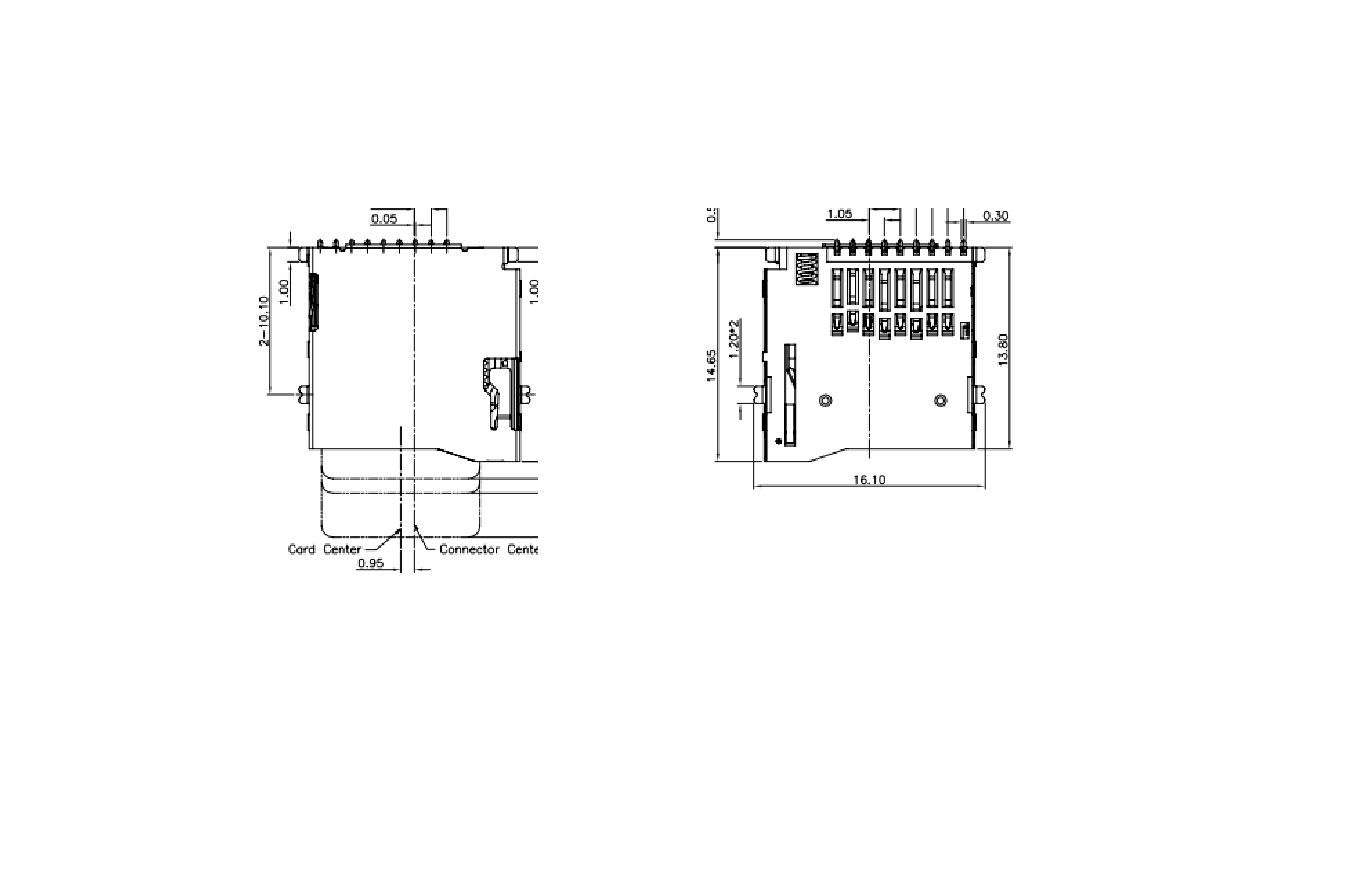 Micro SD Card Connector PushPush SMT Type Genesis Connected Solutions