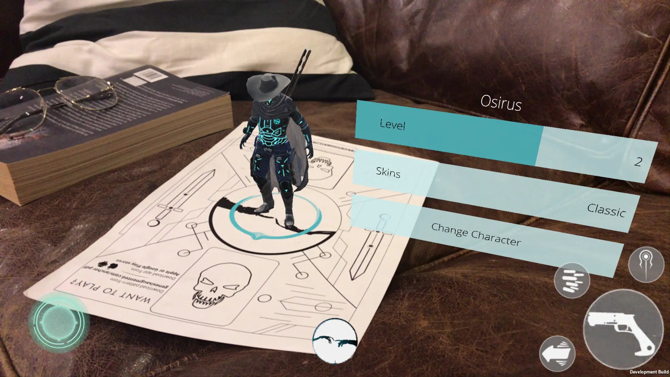 Fiducial markers for augmented reality gaming Genesis Augmented Reality