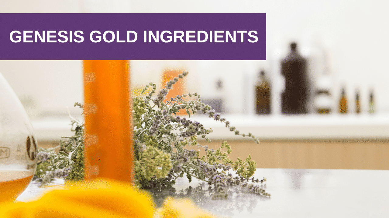 Genesis Gold Ingredients, Hypothalamus Support Genesis Gold