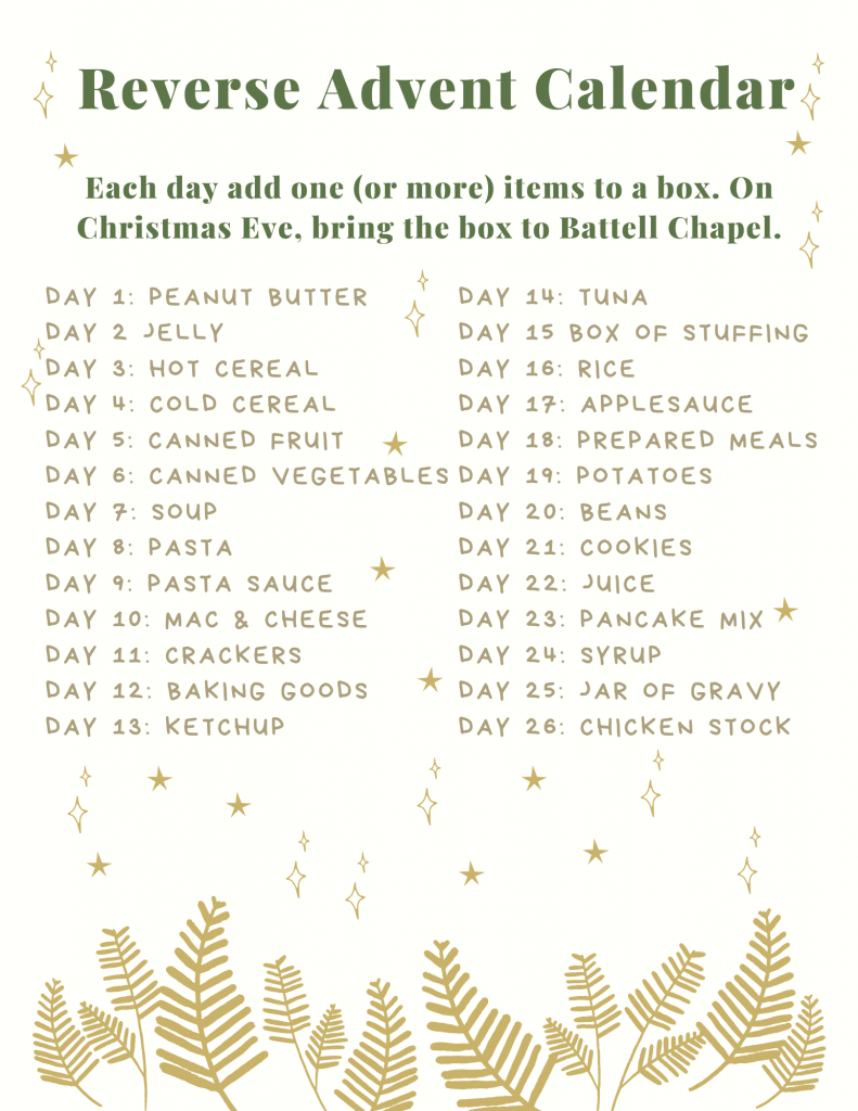 Get into the Christmas Spirit with a Reverse Advent Calendar - Kelly