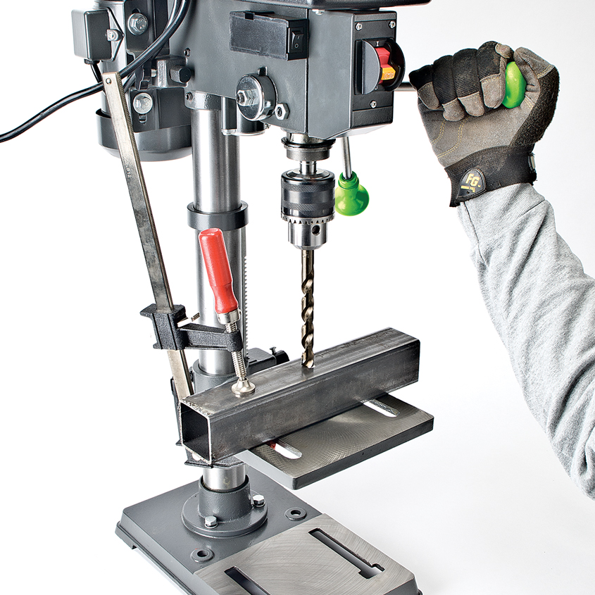 10" 5Speed Drill Press With Work Light Genesis Power Tools