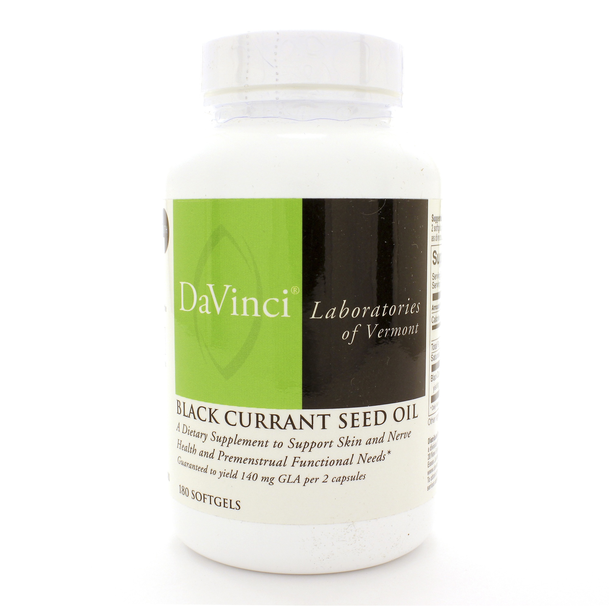 Black Currant Seed Oil 500 mg (180 softgels)