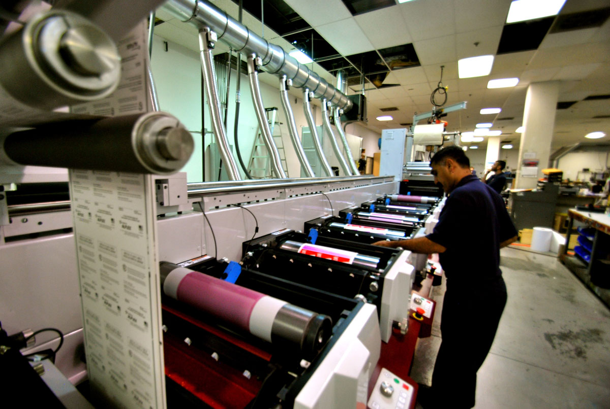Flexo Shrink Sleeve and Label Printing in the South