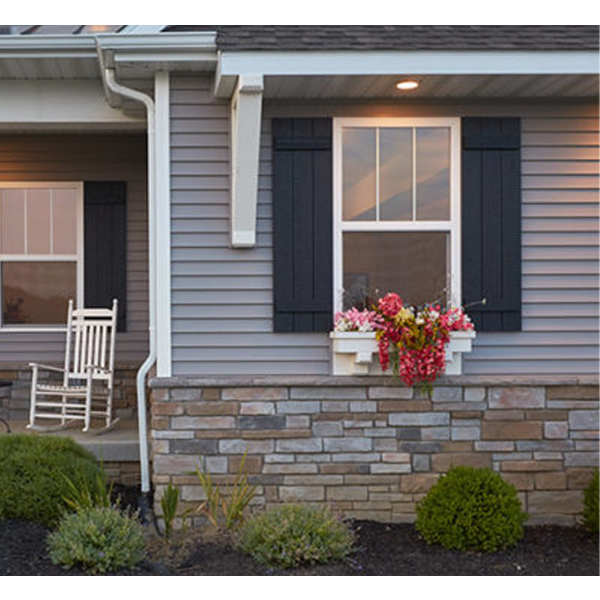 Mastic Ovation Vinyl Siding Deep Colors General Housing Corporation