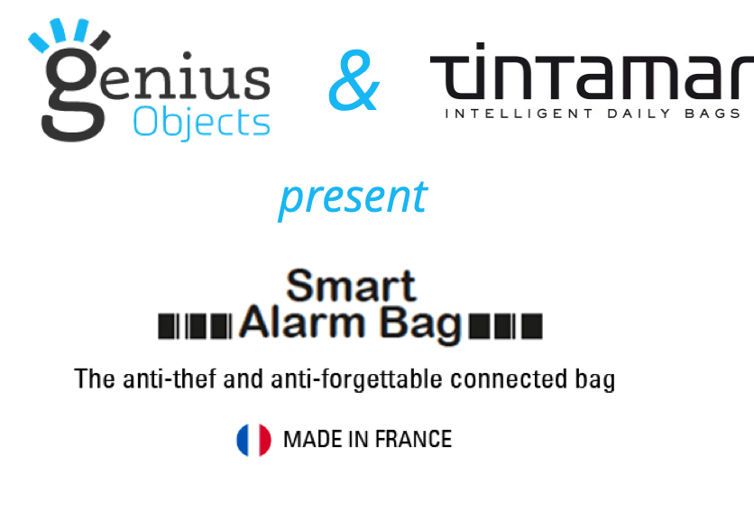 Discover the "Smart Alarm Bag" the new connected backpack powered by