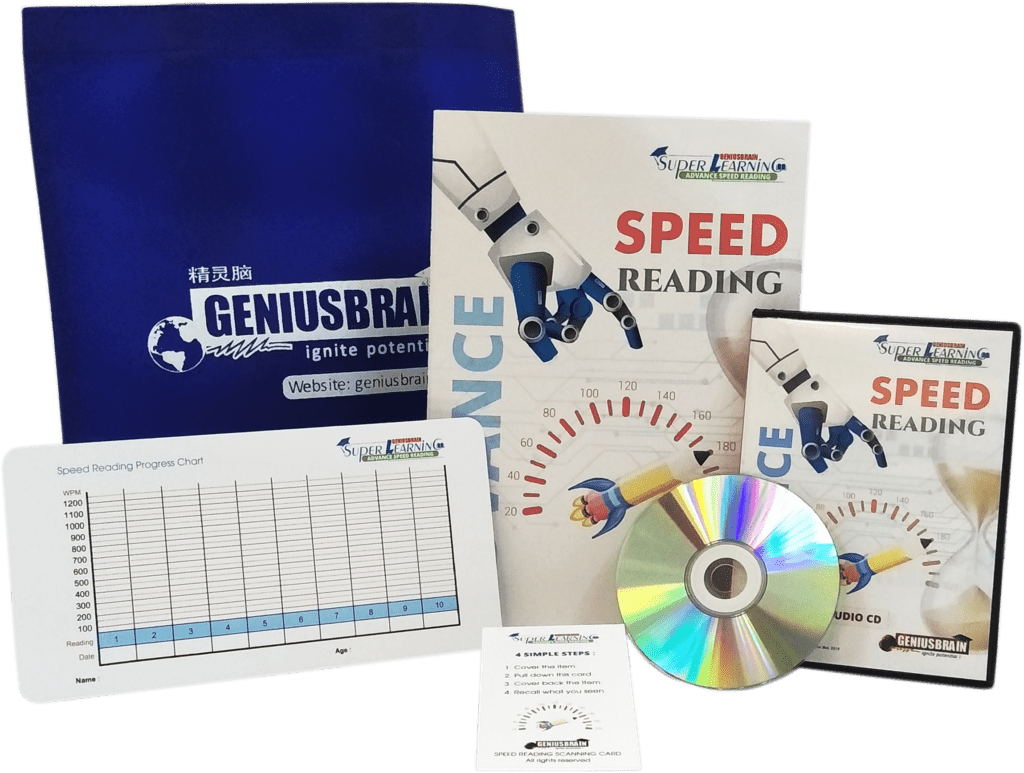 Advance Speed Reading GeniusBrain Educational System