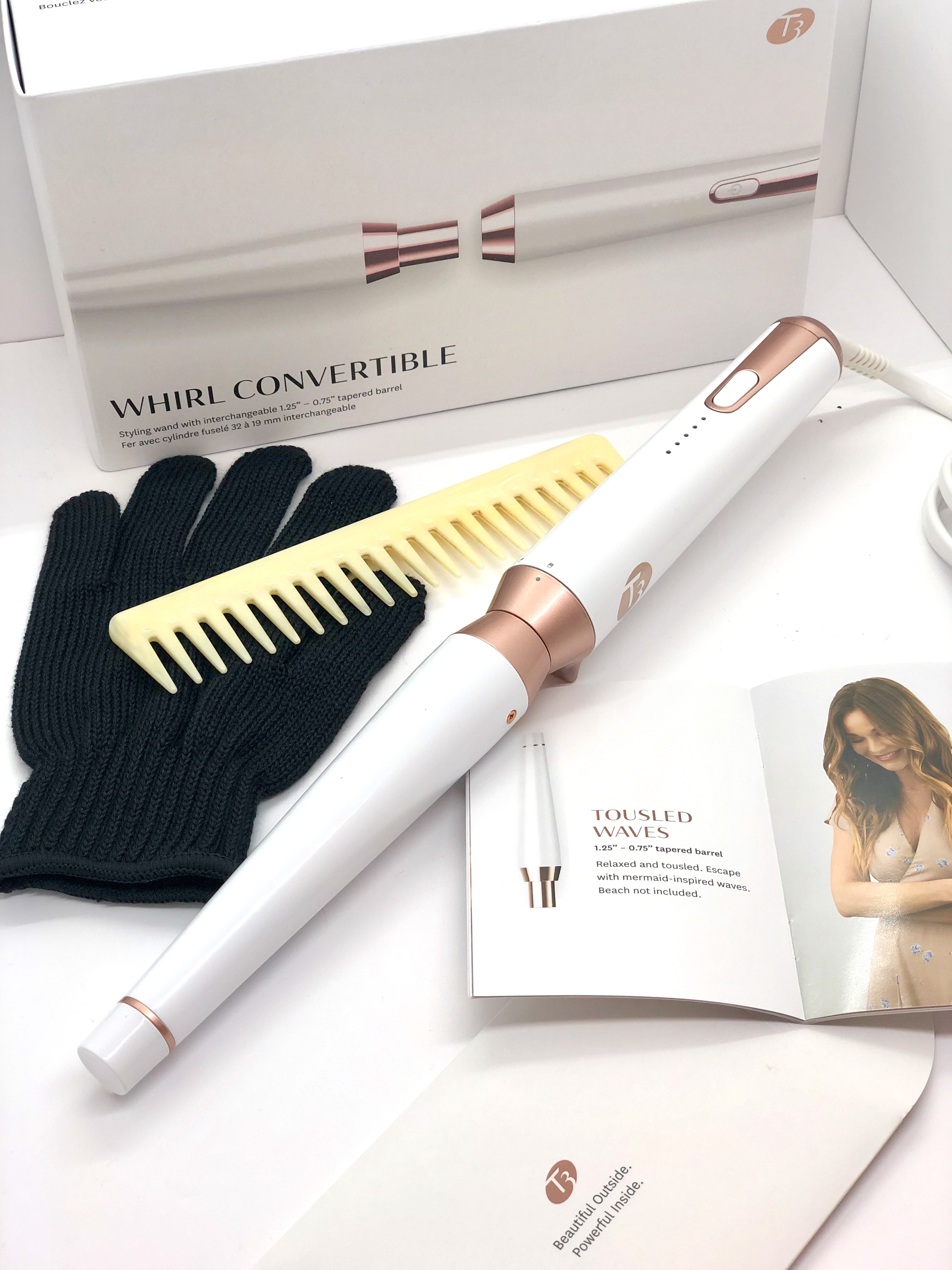 T3 Whirl Convertible Curling Wand