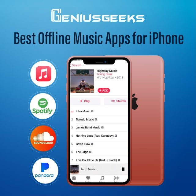 10 Best Offline Music Apps for iPhone Free in 2021!