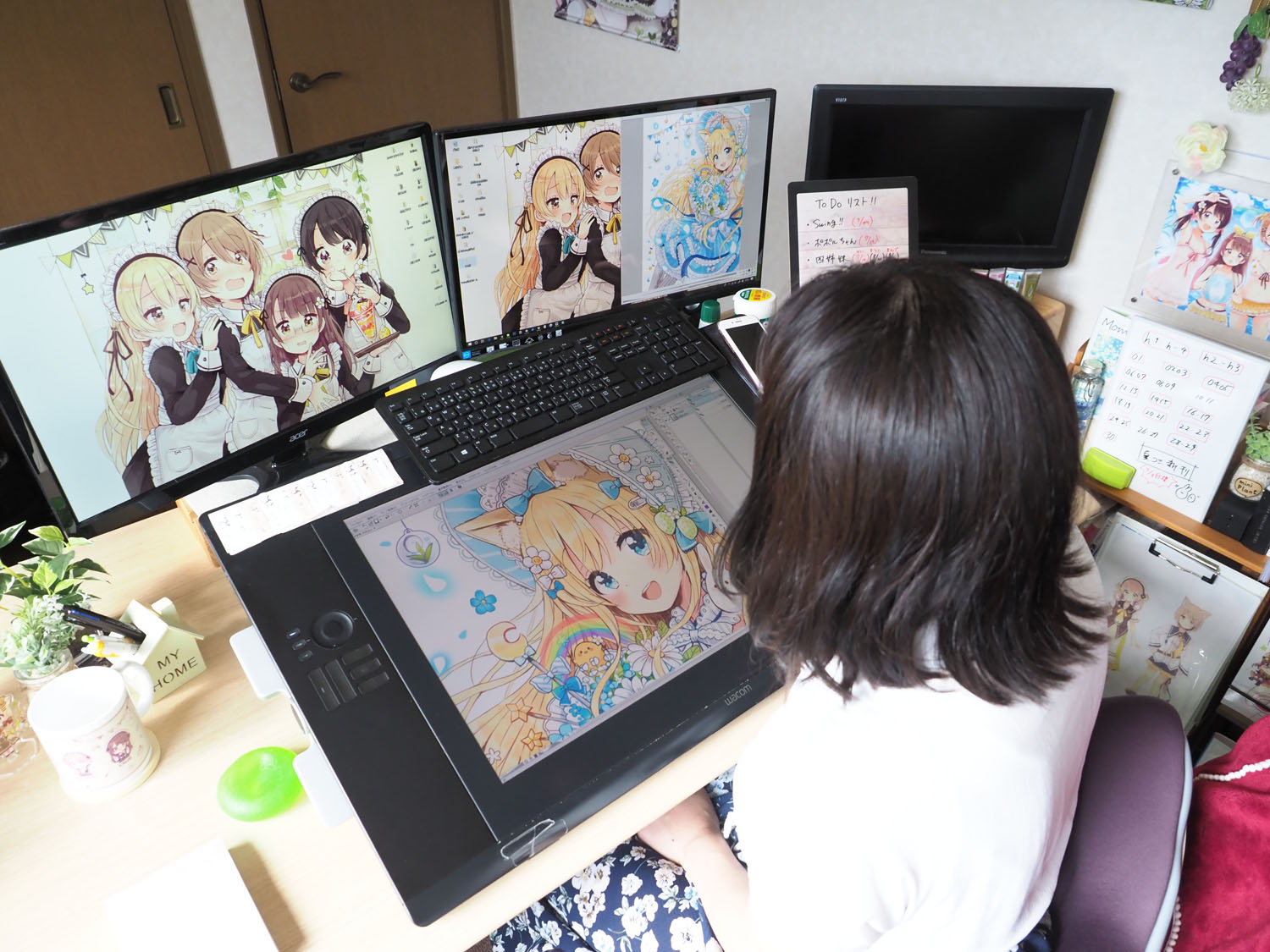 作業環境 イラスト ipad イラスト 作業環境 無料イラスト素材画像