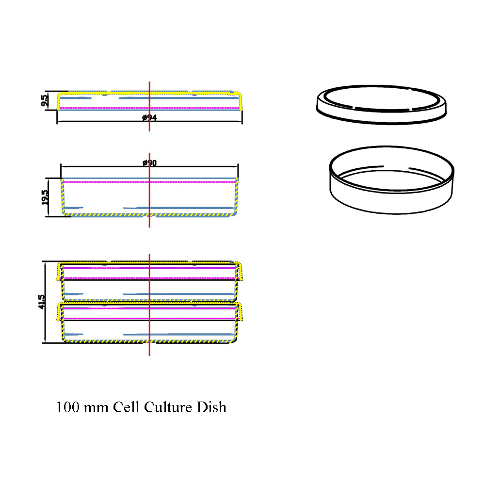 10 cm Petri Dish GenObeDia
