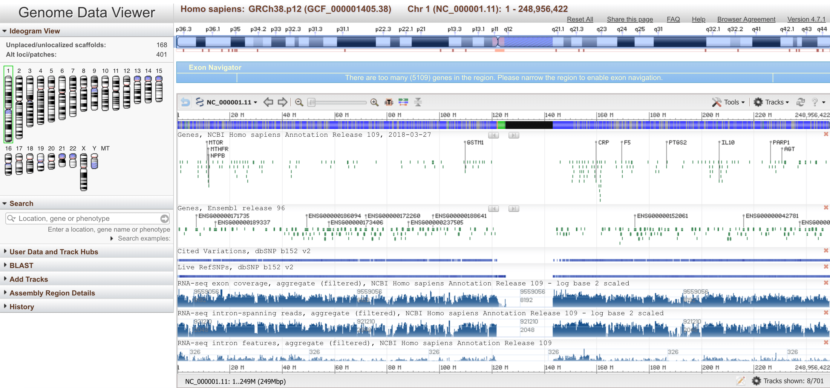 NCBI Genome Viewer · GenoCat.tools