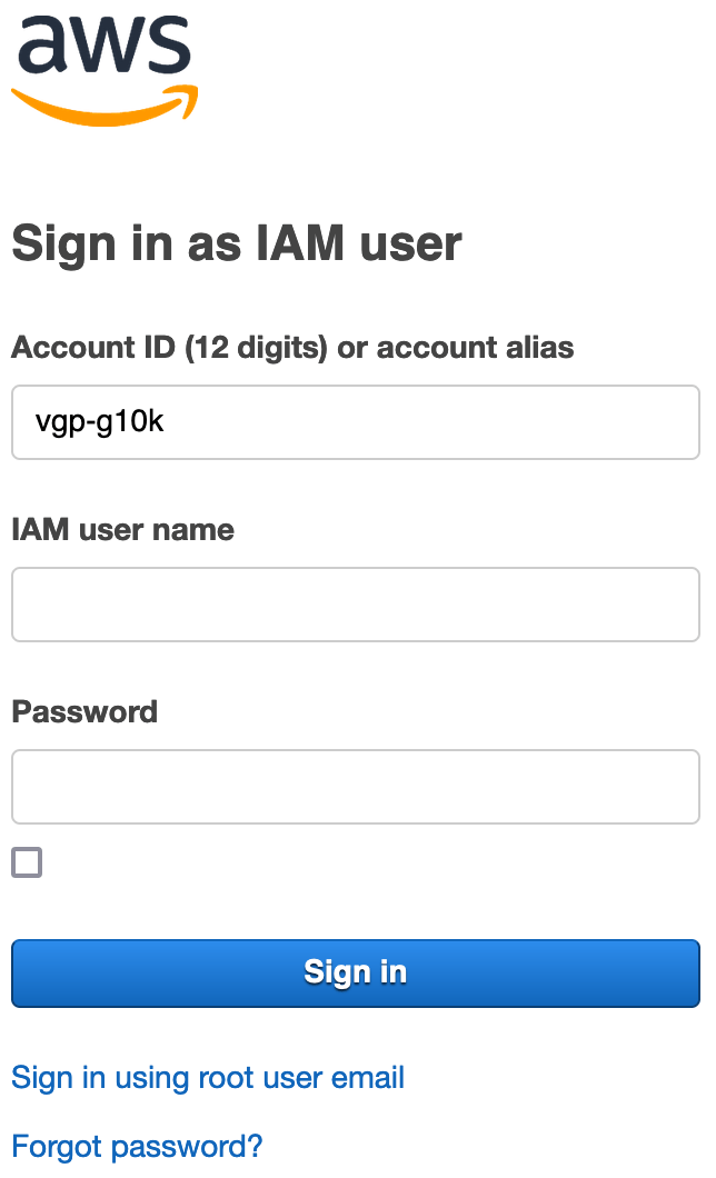 GenomeArk Genomeark AWS Credentials