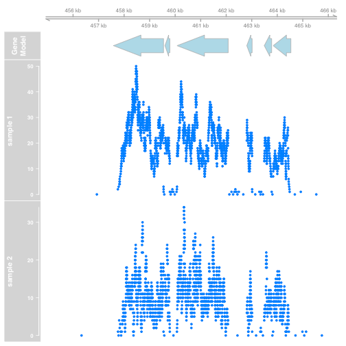 Visualizing NGS data
