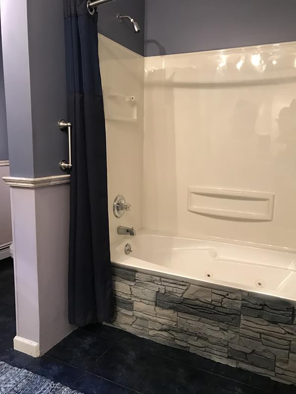 Kevin’s Faux Stone Bathroom Remodel GenStone