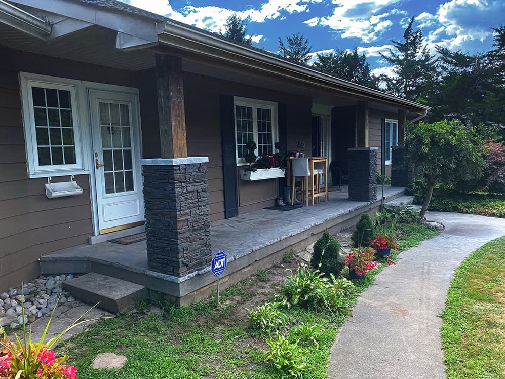 Using Porch Pillars DIY Patio Columns Home Project