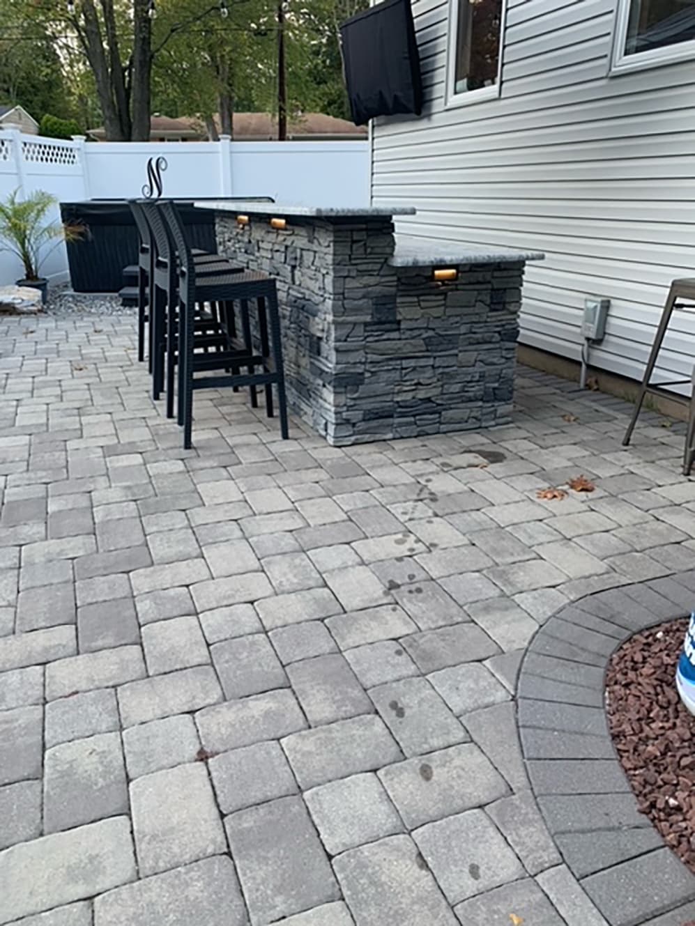 Carl's DIY Patio Bar Outdoor Stone Bar GenStone