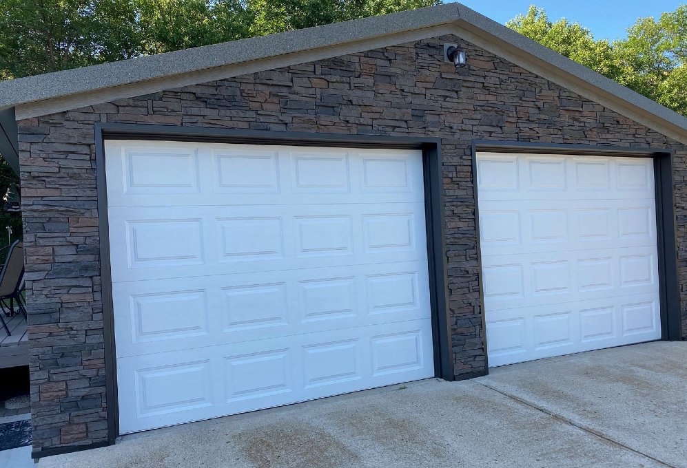 DIY Garage Siding Faux Stone Garage GenStone